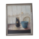 Still life in wicker chair
