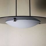 Modernist glass pendant light, 70s