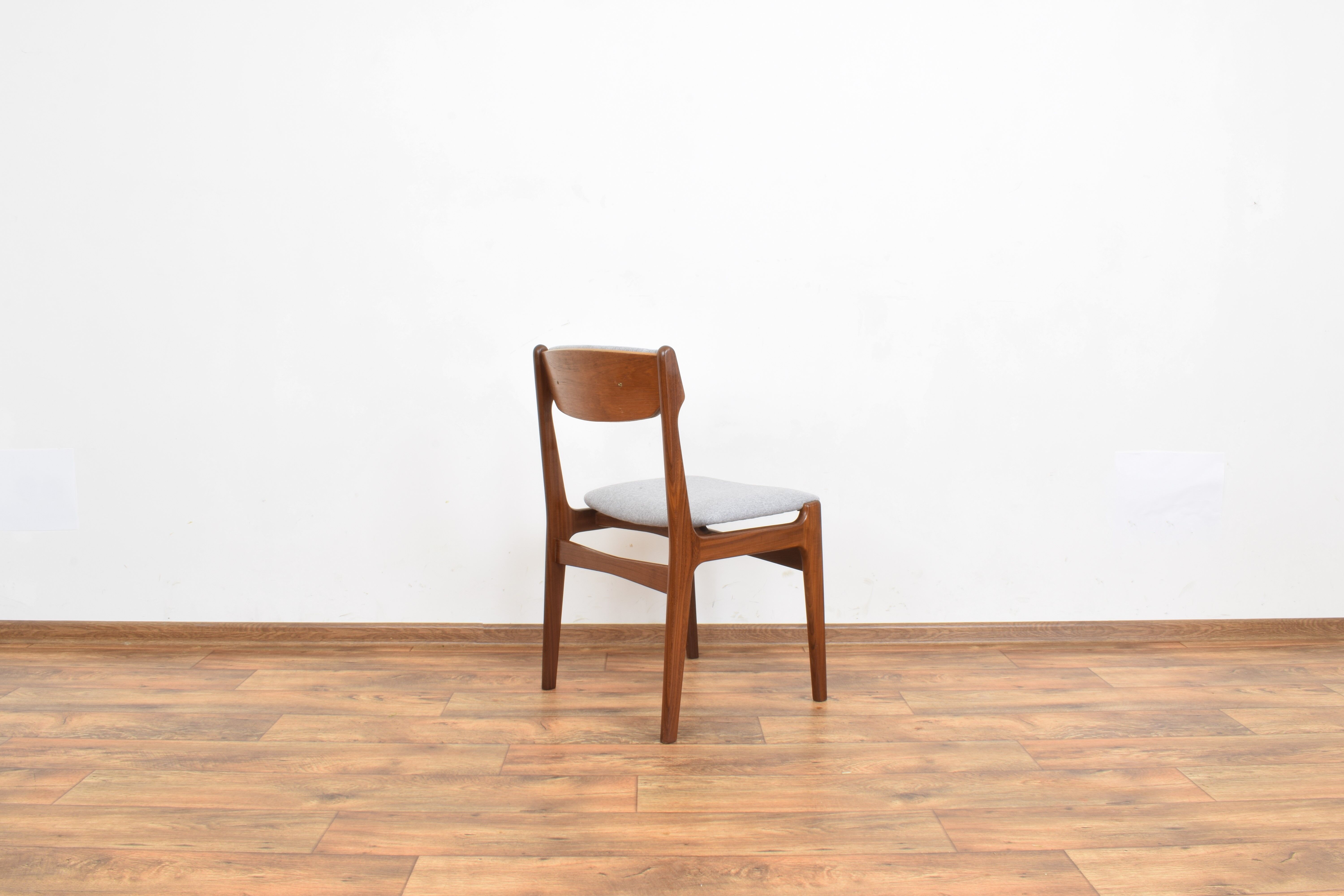 Danish Teak Dining Chairs by Erik Buch, Set of 4