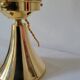 Art Deco glass skyscraper lamp from Clichy