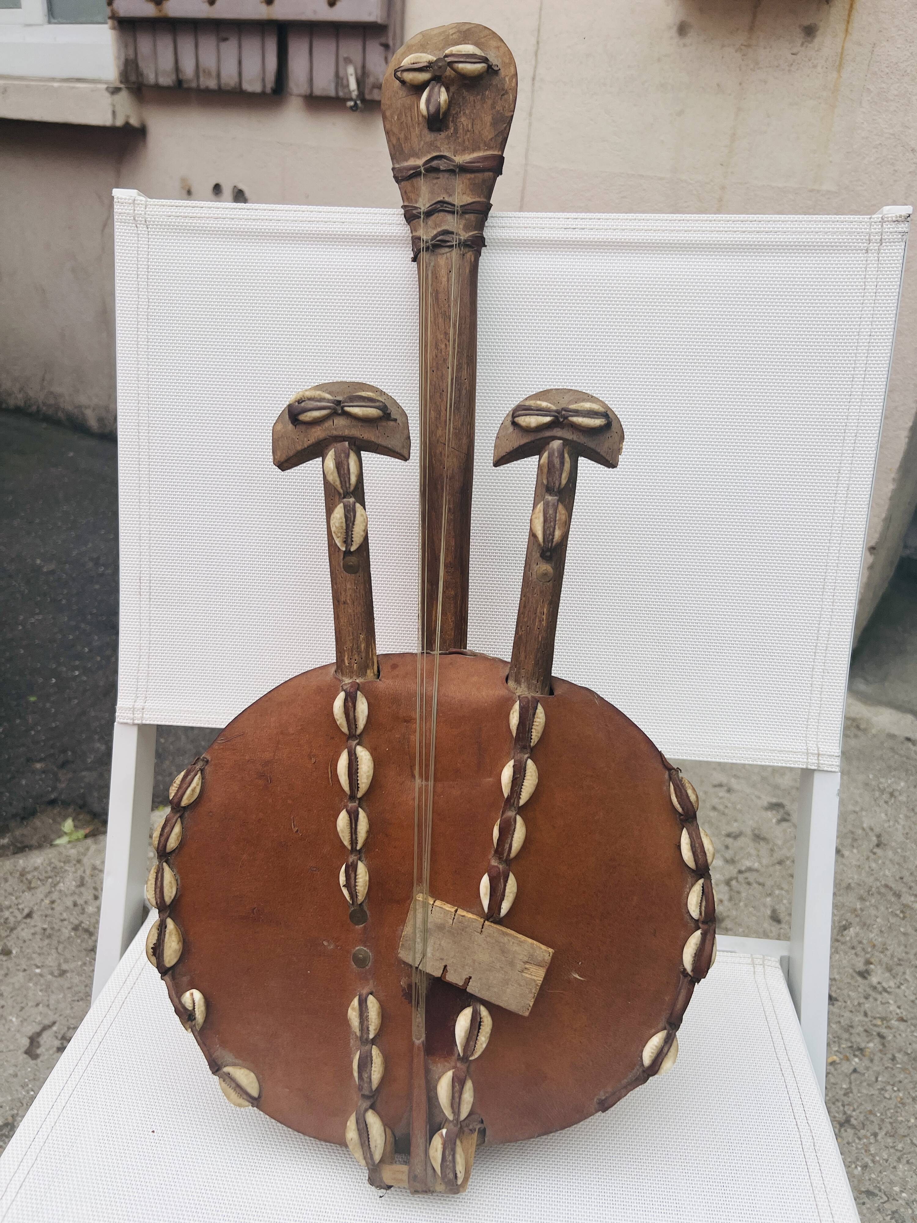 Instrument à cordes kora africaine