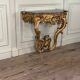 Regency console with a dragon, carved and gilded wood, Paris circa 1720