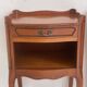 Pair of Louis XV style bedside tables in cherry wood.