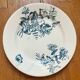 Lot de 2 assiettes en terre de fer
