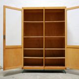 Vintage school library cabinet