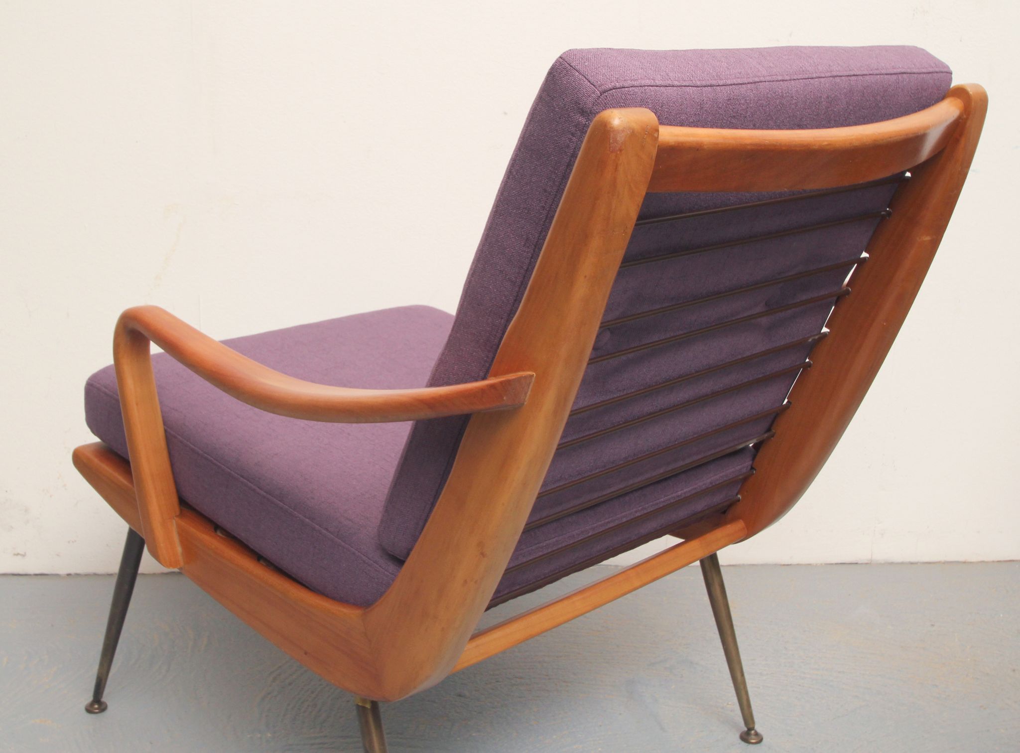 Fauteuil violet 1950