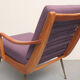 Fauteuil violet 1950