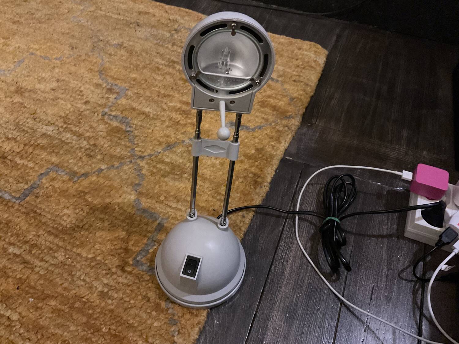 Vintage telescopic lamp