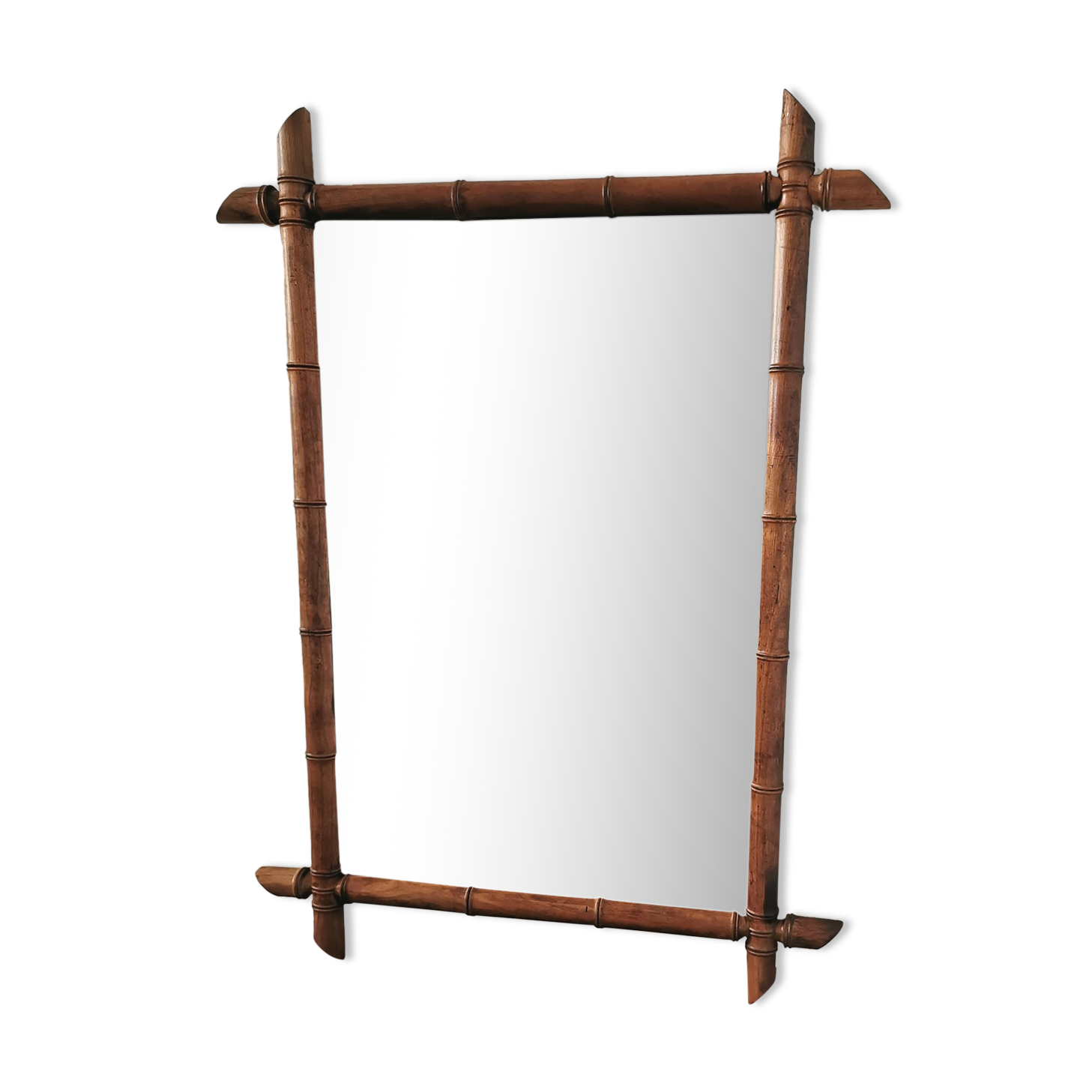 Large Bamboo Mirror 69x96cm