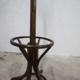 Baumann parrot coat rack 1970 dark oak
