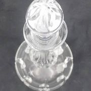 Crystal carafe Saint Louis model Cerdagne, signed, excellent condition.