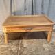 Walnut coffee table