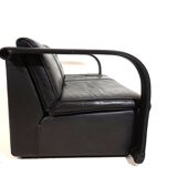 Ensemble de salon en cuir Otto Zapf Arcona pour collection d'art
