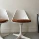 Set de 3 chaises tulipe par Maurice Burke pour Arkana, design 1970