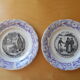 6 Dessert Talking Plates Gold Medals HB Choisy-le-Roi 1880-1900