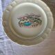 Italian decorative plate "Tre Ci" - naive village & birds décor