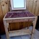 Old carved dressing table from the 1930s