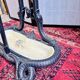 Art Nouveau coat rack in cast iron, circa 1900