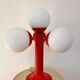 XL midcentury Space Age table lamp, Sputnik or Atom, 1970s - Germany
