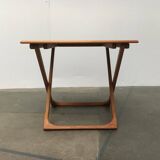 Danish folding table in teak from the mid-century by Juul Kristensen.