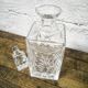 Crystal whiskey carafe