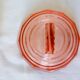 Rosaline pink glass candy box