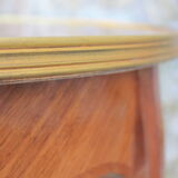 Side table in marquetry