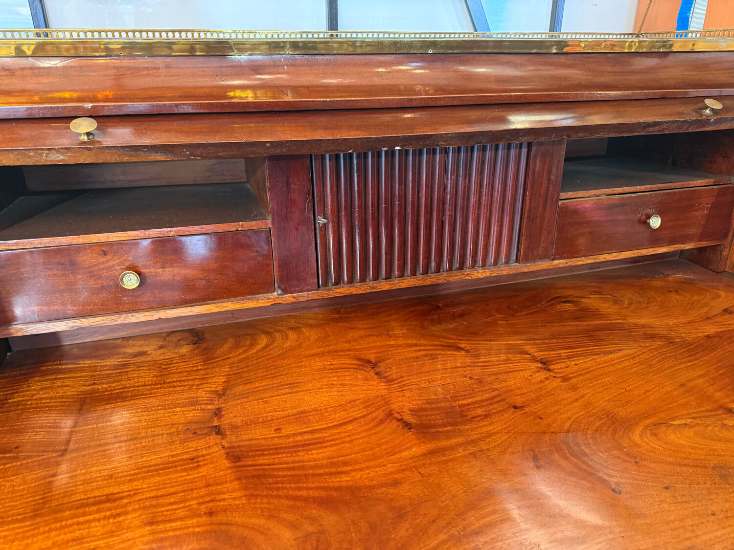 Louis XVI roll-top desk