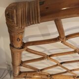 Têtes de lit en rotin vintage