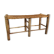 Straw bench