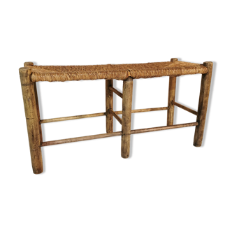 Straw bench