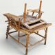 Chaise longue / fauteuil de repos en rotin