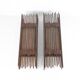 Pair of large wooden wall lights