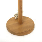 Scandinavian pine floor lamp, GB Solbackens Svarveri, Sweden, 1970