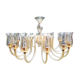 Scale de majo murano sixteen arm chandelier 1950/60