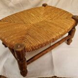 Brutalist footrest wood & mulching