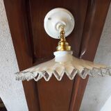 Vintage opaline wall light