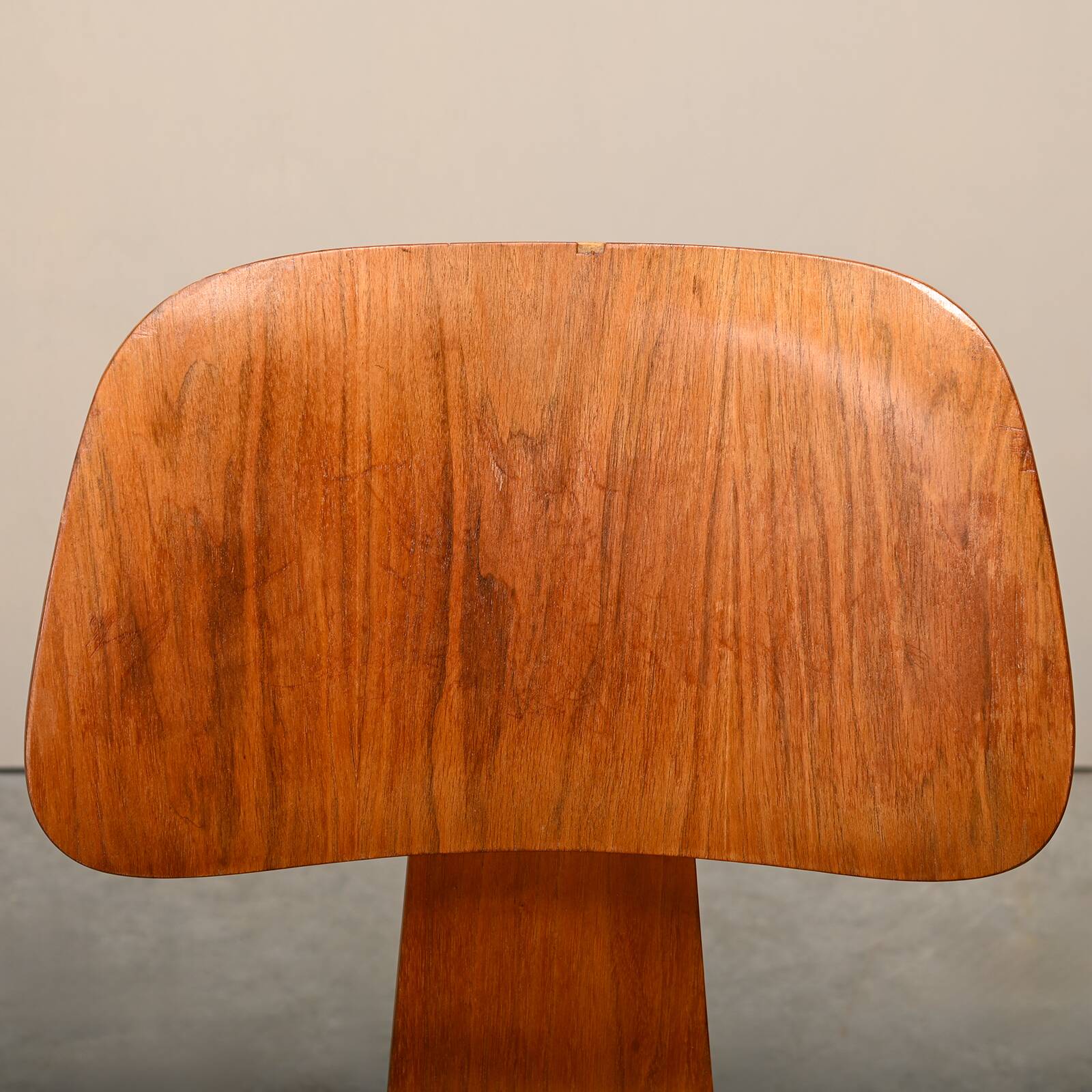 Charles and Ray Eames Early DCW Walnut Plywood Dining Chairs Herman Miller