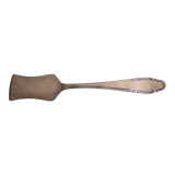 Silver serving spoon