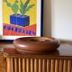 Hollywood regency lucite box, Guzzini  Italy 1970