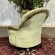English armchair from the late 19th century.