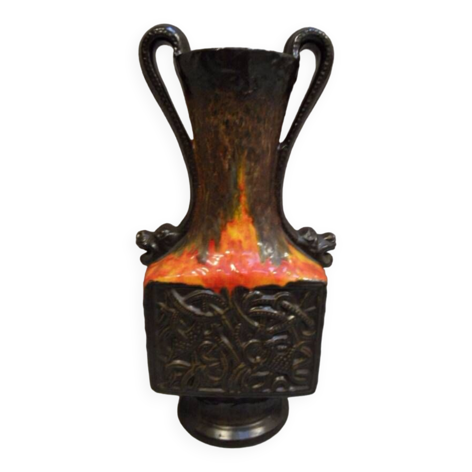 Vintage German pottery vase 1960's