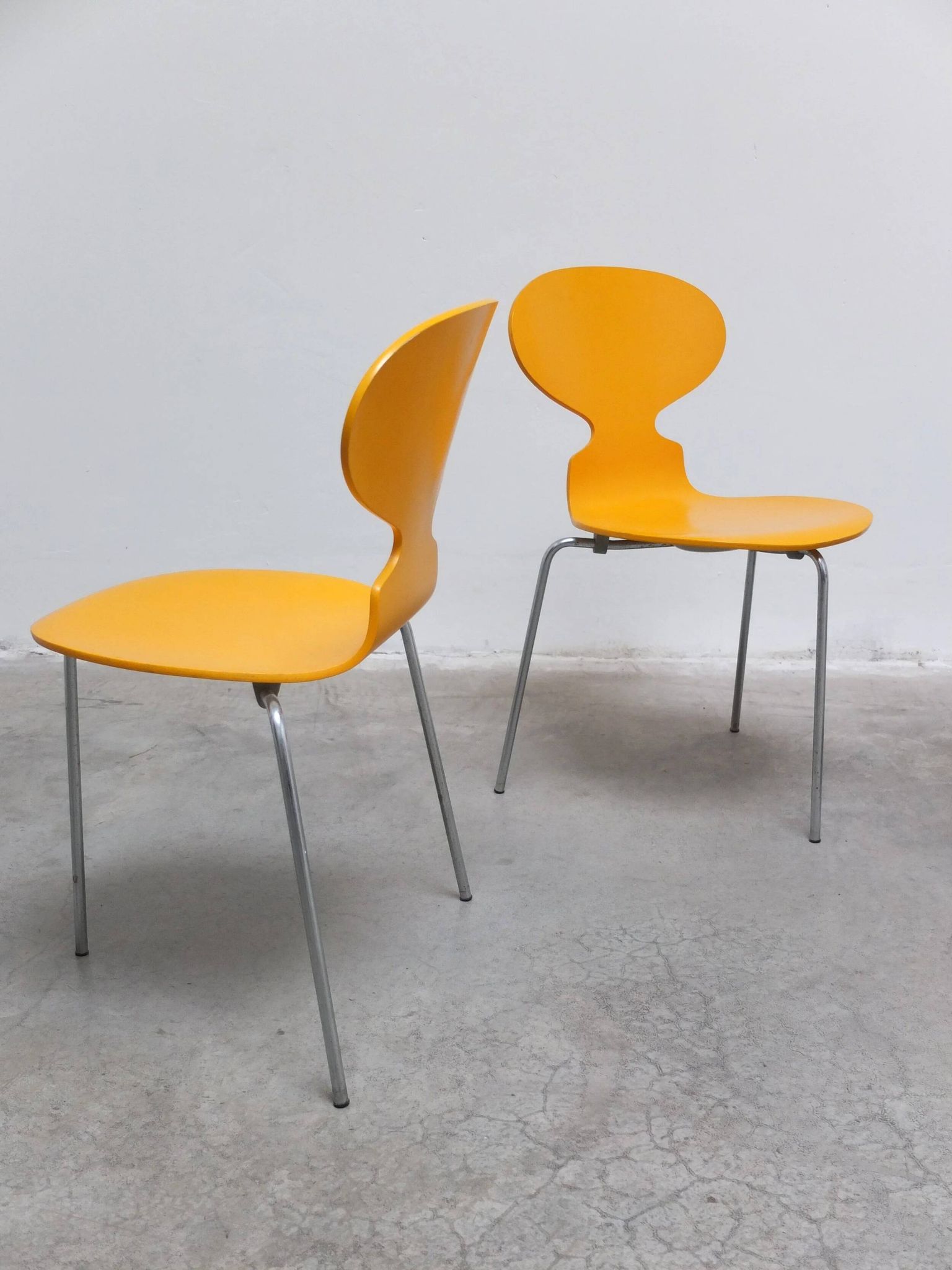 set of 4 'Ant' chairs by Arne Jacobsen for Fritz Hansen, 1974