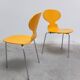set of 4 'Ant' chairs by Arne Jacobsen for Fritz Hansen, 1974