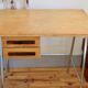 Bureau moderniste métal bois