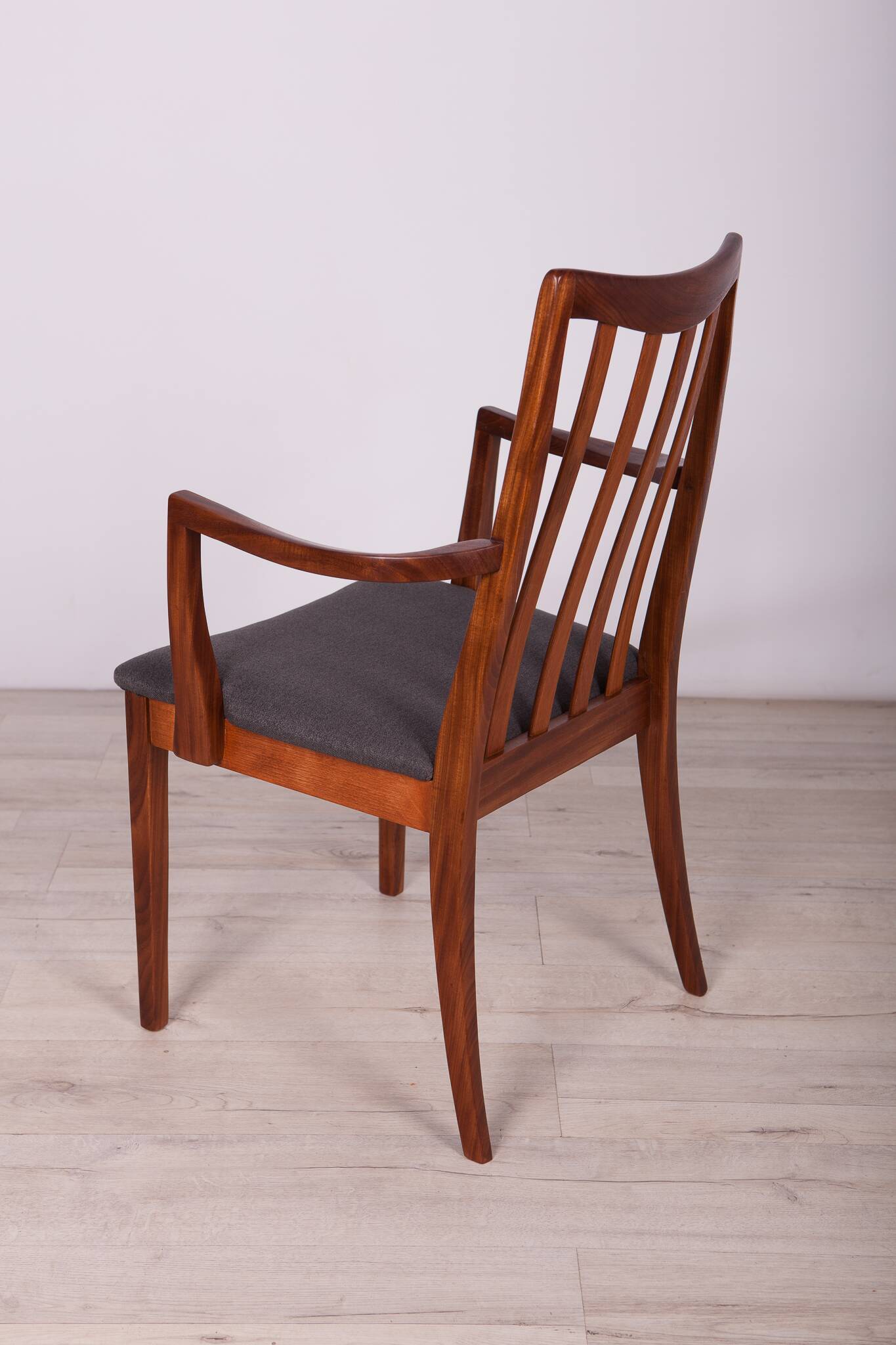 Mid-Century Teak and Fabric Dining Chairs by Leslie Dandy for G-Plan, 1960s, Set of 6