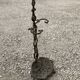 Umbrella door holder enamelled cast iron nineteenth century