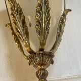 Bronze and polished glass suspension circa 1900