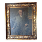 Portrait of a bourgeois, dated and signed.