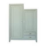 Asymmetrical art deco cabinet